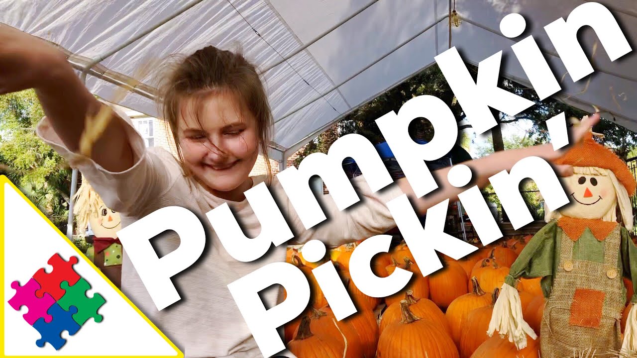 She Picked Her Own Pumpkin