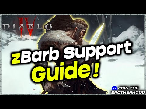 Diablo 4: Barbarian Group Support Build (zbarb) - Shout like a BoomBox!