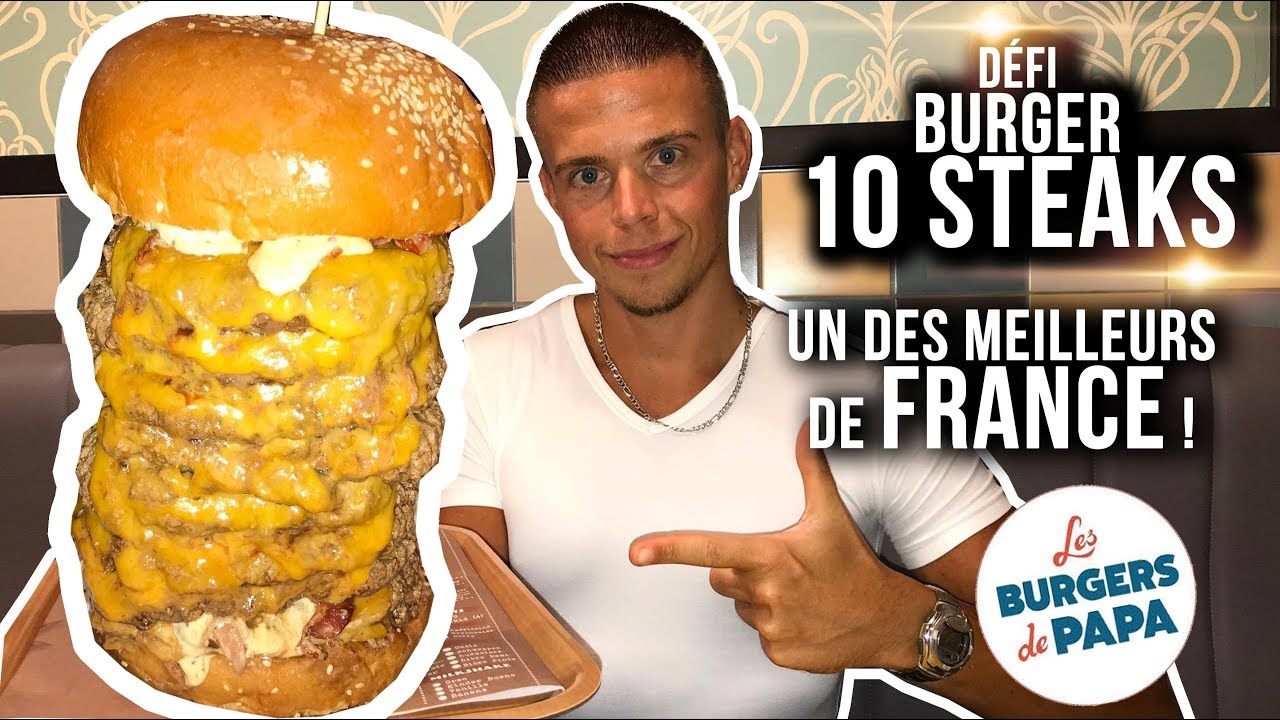 Un BURGER à 10 STEAKS !! L'un des MEILLEURS de FRANCE ! (#5 Food Tour Nantes)