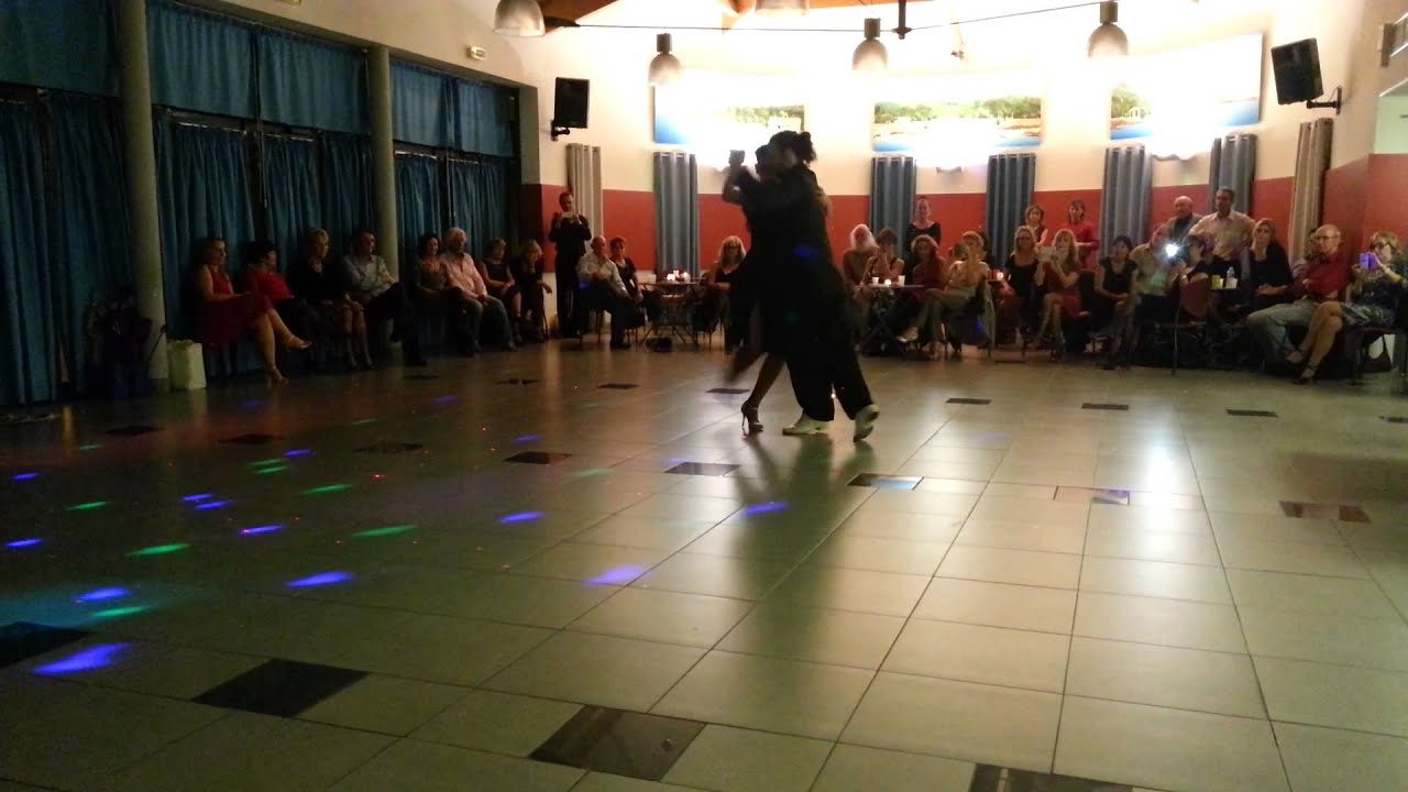 Cesar Agazzi & Virginia Uva - Danse Passion d'Azur - Démo Tango Décembre 2014 - St Raphaël