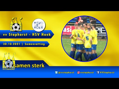 vv Staphorst - HSV Hoek | 30-10-2021 | Samenvatting