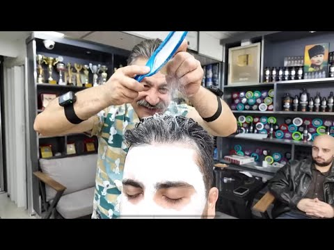 40-Min ASMR Relaxation Therapy. Relax with a Haircut and Head Massage. The Secret to Relaxation