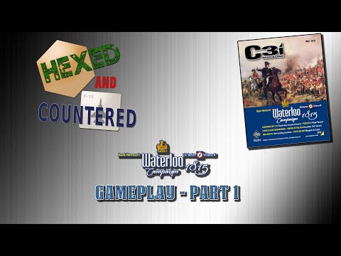Waterloo Campaign 1815 (C3i #33):  Gameplay Example