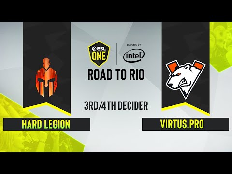 CS:GO- Virtus.pro vs. Hard Legion [Inferno] Map 1 - ESL One:Road to Rio - 3rd/4th decider - CIS