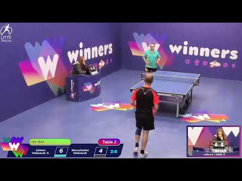 Winners League 09.11.21 Zaitsev Oleksandr O. - Storozhenko Oleksandr 18:30