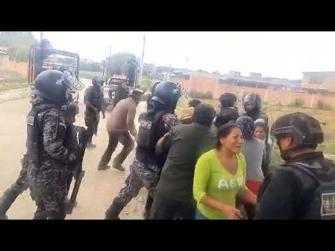 Bolivia Colcapirhua: muertos y heridos por represión Policial del Gobierno de Rodrigo Paz
