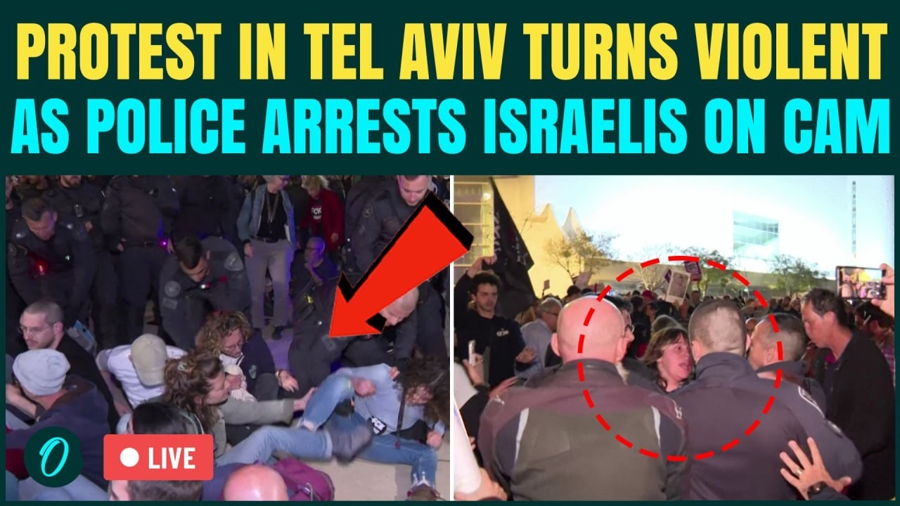 Tel Aviv Protests LIVE: Israelis Clash With Police Demanding PM Netanyahu to Resign Over Iran War