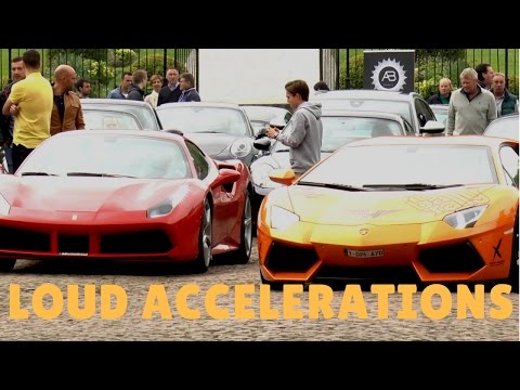 LOUD Supercar Accelerations!! (Liberty Walk 458 & GT-R, 700hp X6 M, ...)