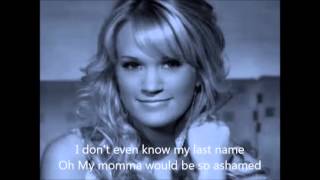 Carrie Underwood - Last Name with Lyrics