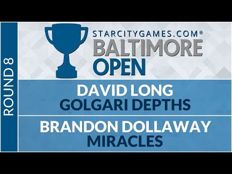 SCGBALT: Round 8 - David Long vs Brandon Dollaway [Legacy]
