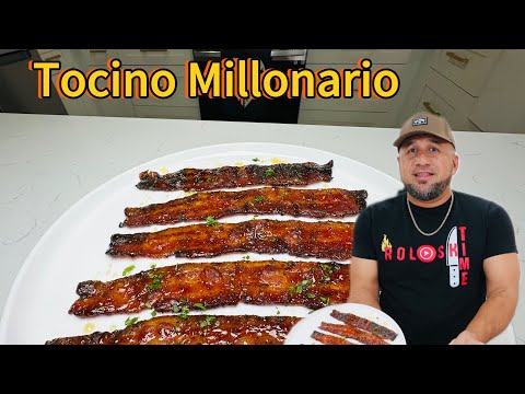 TOCINO MILLONARIO (Million Dollar Bacon) – Receta FÁCIL y RAPIDA 🥓🔥