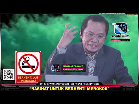 KESIHATAN : Tips Berhenti Merokok - Dr Che Wan Aminuddin Hashim