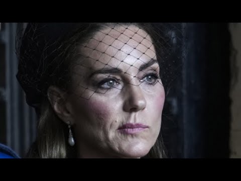 Kates Mimik Während Der Trauerprozession Der Queen Verrät Alles