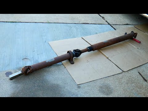 Replacing Driveshaft Center Support Bearing