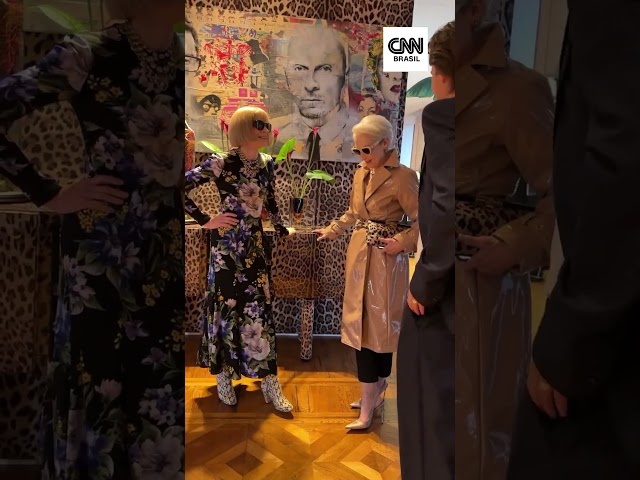 Meryl Streep encontra Anna Wintour, inspiração para "O Diabo Veste Prada" | CNN Pop
