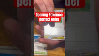 Opening pokemon perfect order #pokemon #pokemoncards #pokemontcg #pokémon #perfectorder