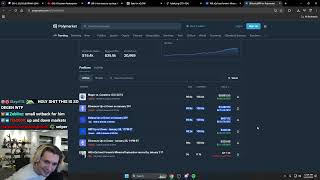 xQc Reacts to People Betting on his Minecraft Speedun Record