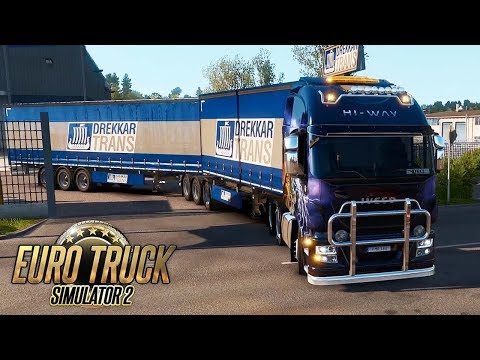 UN RIMORCHIO LUNGO - EURO TRUCK SIMULATOR 2 GAMEPLAY ITA