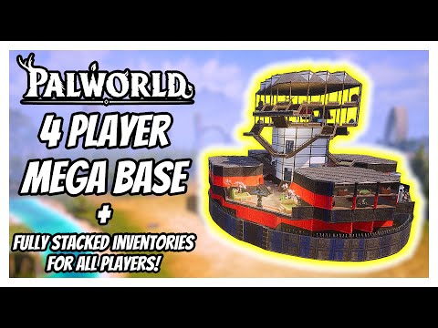Ich habe in Palworld eine voll ausgebaute 4-Spieler-Megabasis gebaut! | Palworld