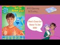 Blue S Clues Get Know To Joe 2002 VHS Opening Closing