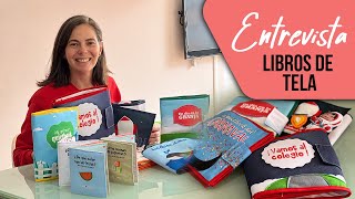 ¡Libros de tela para niños! |¿Cómo funcionan |  Entrevista Just Imagine