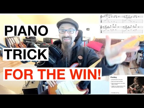 This PIANO Trick Works Great On GUITAR Licks