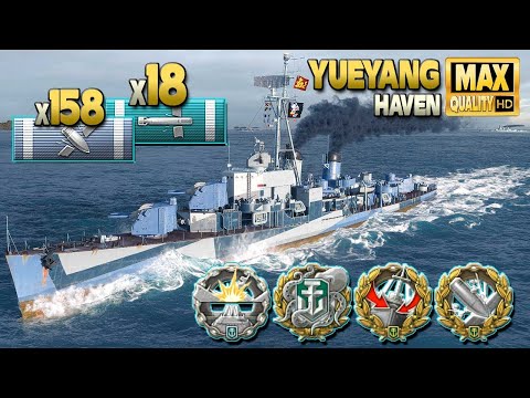 Destroyer Yueyang: Hard work leads to glory - World of Warships