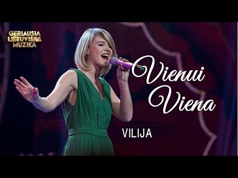 Vilija - Vienui Viena (Official Lyric Video). Lietuviškos Dainos