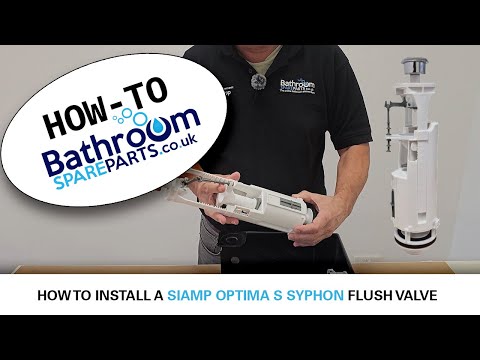 How To Install a Siamp Optima S Syphon Flush Valve