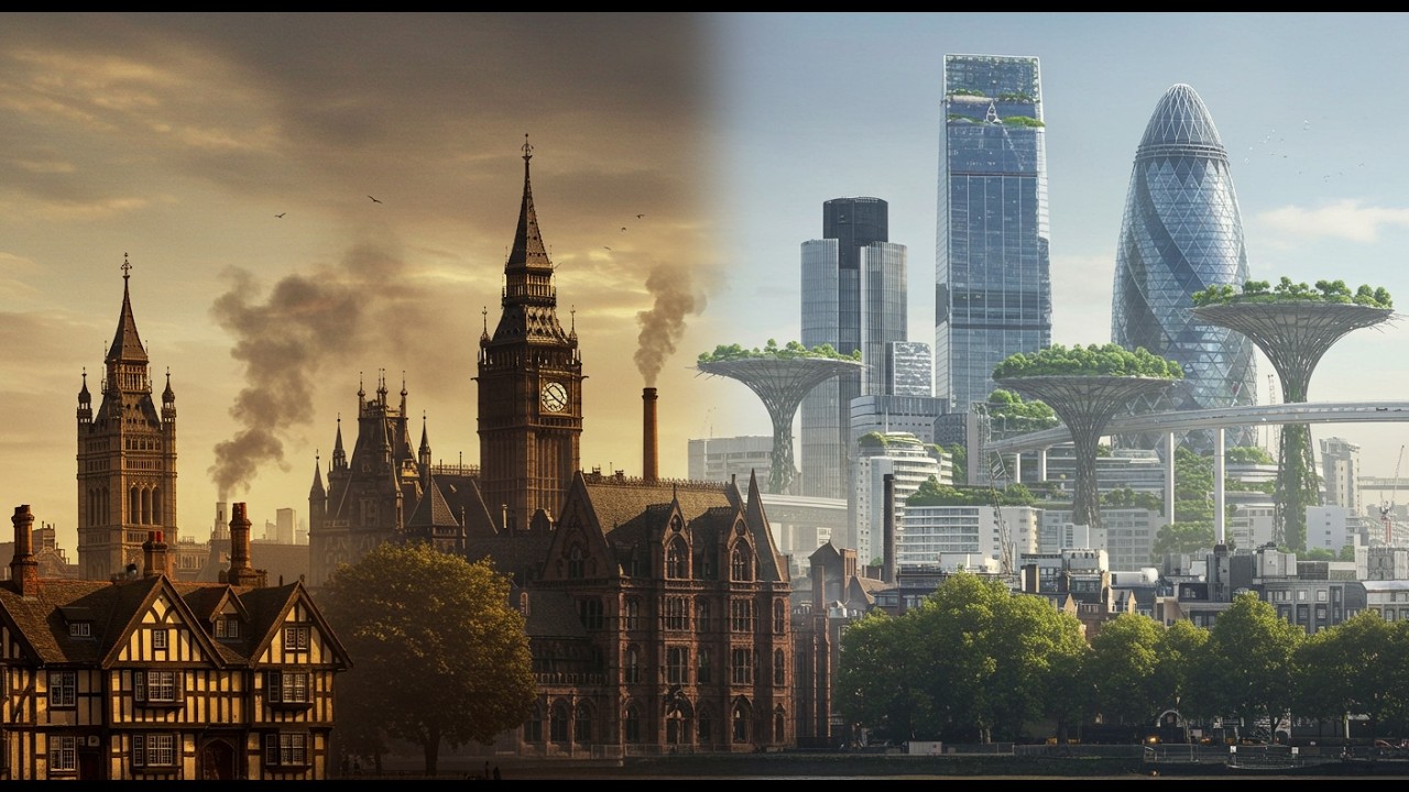 12. London's Living Legacy: 400 Years of Architectural Transformation (1600s to 2075)