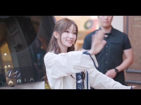 [8K] QWER 마젠타x아노블리어 팝업 이벤트 퇴근길 직캠 | 250627