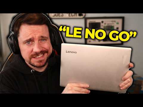 I Found This FAULTY Lenovo Laptop in a Repair Shop!