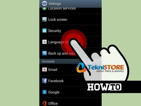 How to change language on UMI eMax Mini