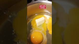 Making Gordon Ramsay's Perfect Scrambled Eggs #Shorts