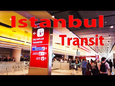 【Airport Tour】2023 How to Transit at Istanbul International Airport