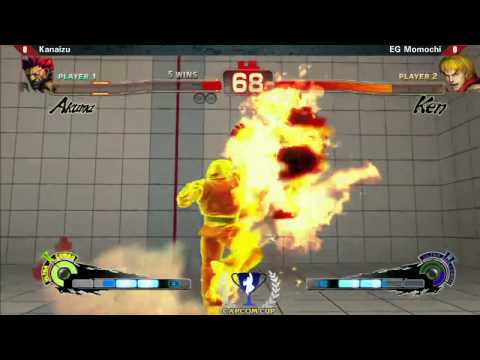 SSF4AE Kanaizu vs EG Momochi - TGS CapcomCup Qualifier