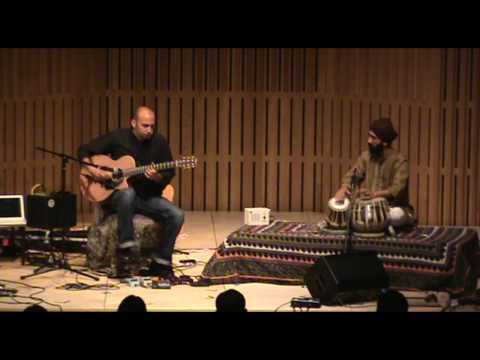 Raga Jhinjhoti - Giuliano Modarelli (Guitar), Upneet Singh (Tabla)