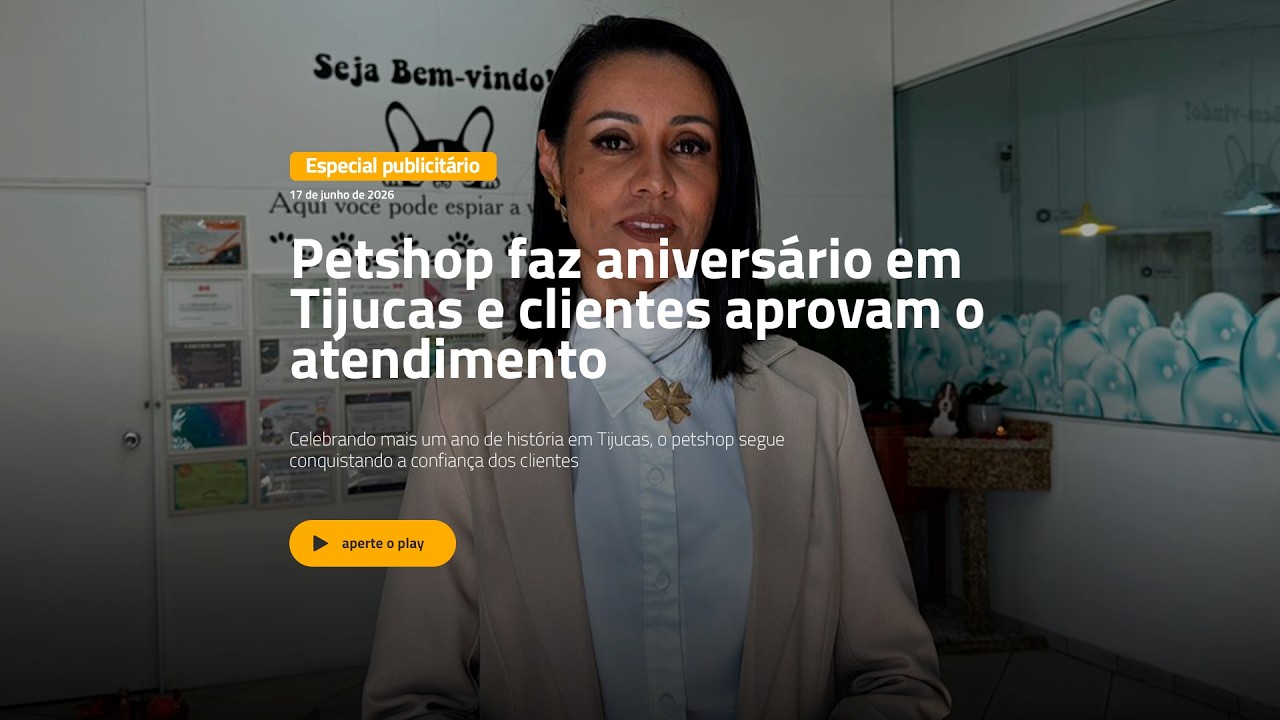 Petshop faz aniversário em Tijucas e clientes aprovam o atendimento