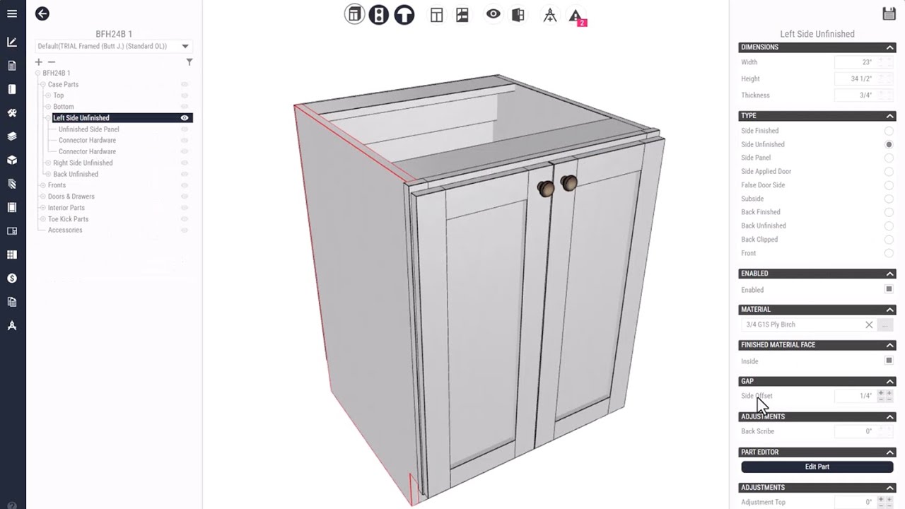 Construction Method: Sides