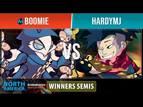 Boomie VS hardymj - Winners Semis - NA - Brawlhalla SteelSeries Invitational 2022