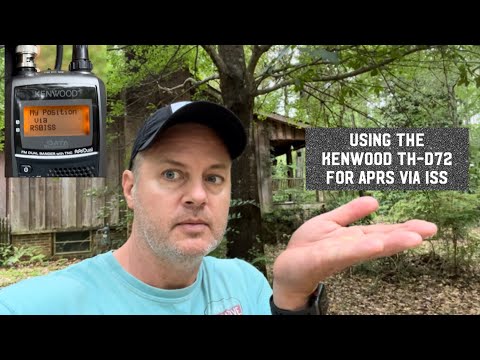 Using the Kenwood TH-D72 for APRS via ISS 🛰️ (how-to & walk-thru) #hamradio