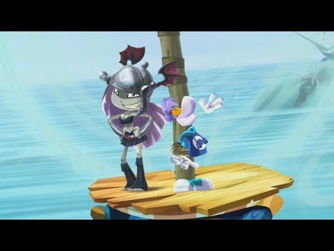Rayman Legends 100% Walkthrough Part 7 - Living Dead Party