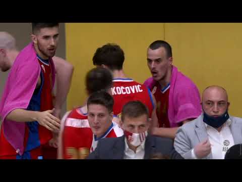 ABA Liga 2020/21 highlights, Round 21: Krka - Borac (15.3.2021)