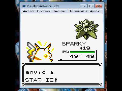 Guia Pokemon Amarillo( Parte 12) Gimnasio Celeste Vs Misty