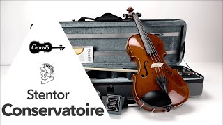 Video thumbnail for Stentor Conservatoire Violin Outfit 1550 by Caswells Strings