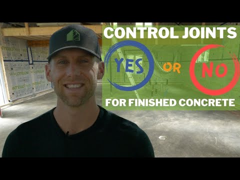 Should You Cut Control Joints For Your Concrete Floor? | Ask Casey Grey