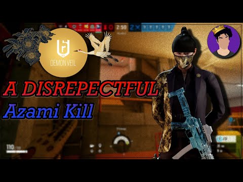 Rainbow Six Siege Azami Hatch Shuriken Kill! |