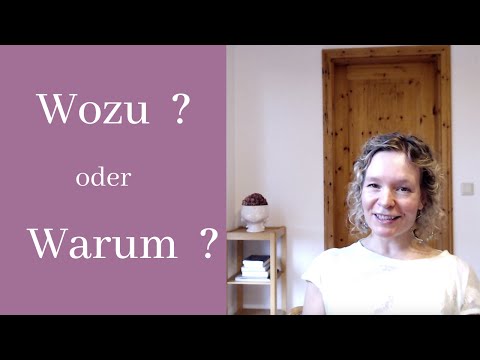 When to use Wozu? And when to use Warum? (A2/ B1 Level German)