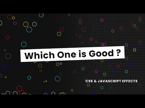 Which One Is Good Css Javascript Mousemove Effects