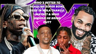 WHO’S BETTER TO HEADLINE SUPER BOWL 2025 IN NOLA THAN LIL WAYNE & WHO SHOULD HE BRING OUT
